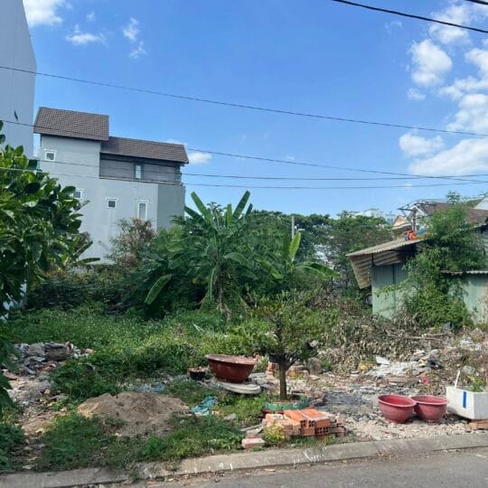 Bán lô đất biệt thự 198m2 bên sông Hiệp Bình Chánh Thủ Đức