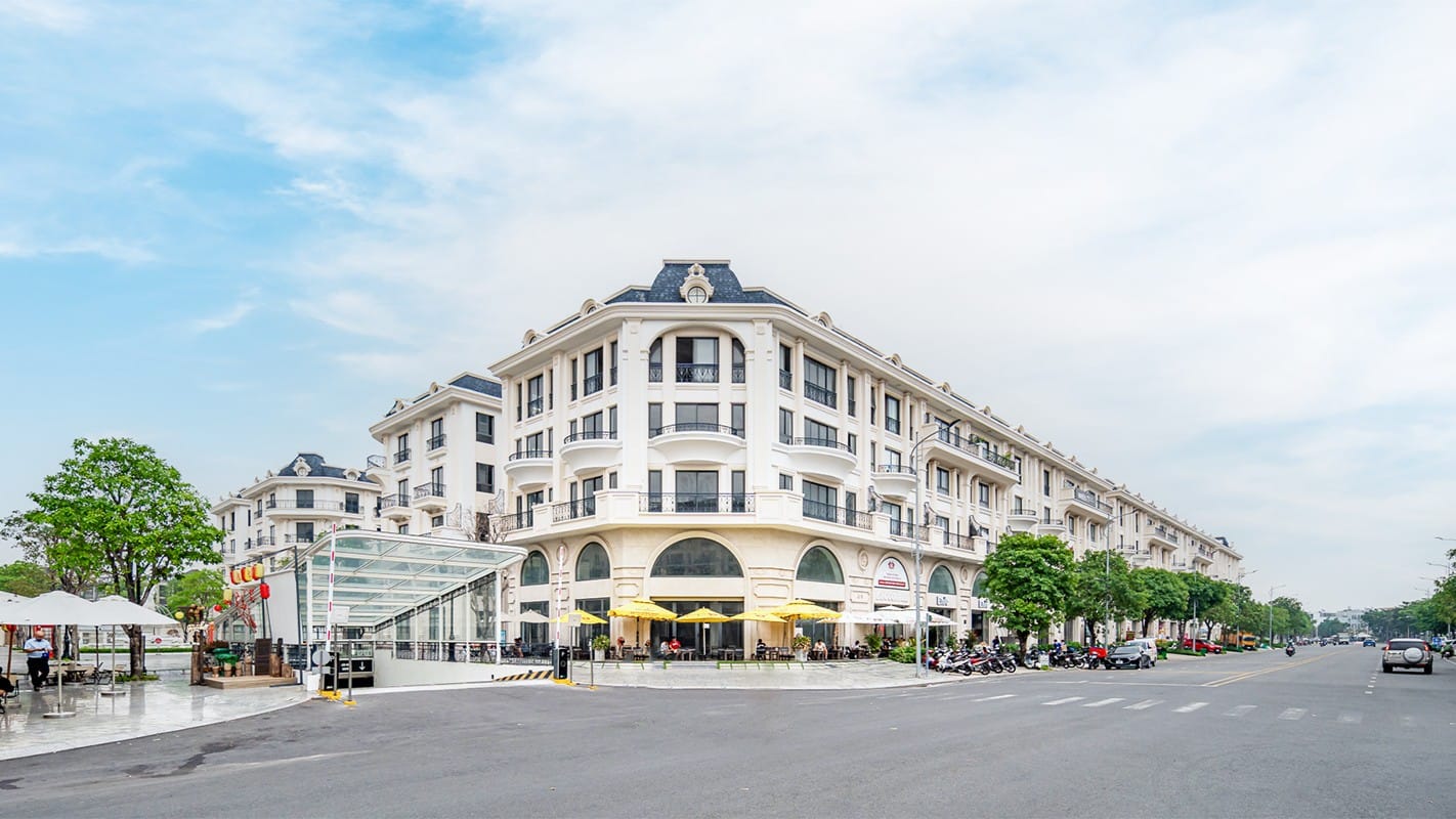 Bán nhà phố góc 276m2 mặt tiền 150 Đinh Thị Thi Vạn Phúc City