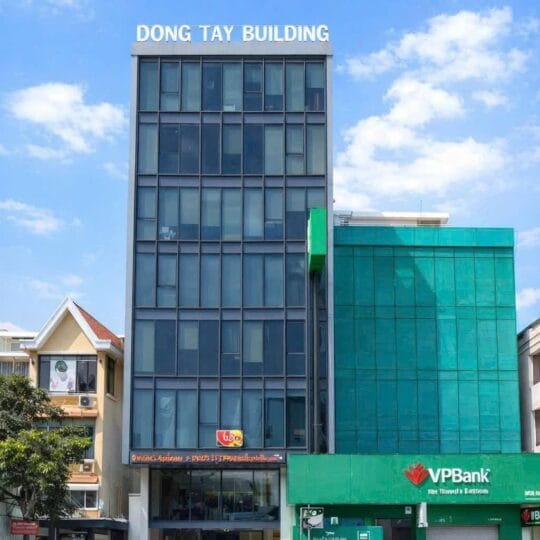 Bán tòa nhà Đông Tây Building mặt tiền 192 Trần Não, Quận 2