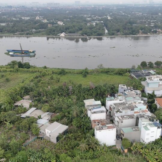 Đất 1213m2 bên sông Sài Gòn ở Hiệp Bình Chánh Thủ Đức